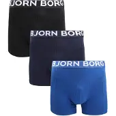 Björn Borg Boxers Lot de 3 Foncé Bleu Bleu foncé taille M