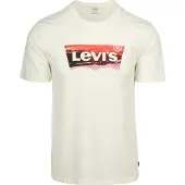 Levi's T-Shirt rouge / melon / blanc / blanc cassé