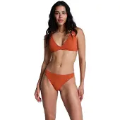 Roxy Current Coolness Hipster Bikini Bottom Orange L Femme