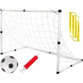 Leantoys Grand but de football Jeu de football Pompe à ballon