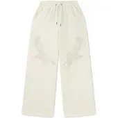 Ed Hardy Pantalon 'Flying Eagle' crème
