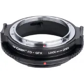 K&F Concept Adaptateur d'objectif pour Canon FD - Fujifilm GFX