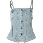 G-Star Haut Kick Bustier - Bleu clair - Femmes