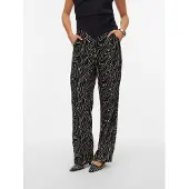 Vero Moda Pantalon 'VMEASY JOY' beige / noir
