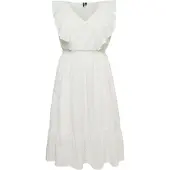 Vero moda Robe d’été 'VMCAnna' blanc