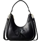 Calvin Klein Sac a main BOLD CK SMALL CRESCENT BAG femmes - Noir - Unique