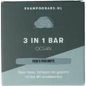 SOLYD ShampooBars 3-en-1 Barre Océan 60gr