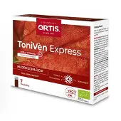 Ortis Toniven Express Bio Sans Alcool 7x15 ml Ampoule(S) Buvable(S)