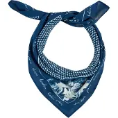 Calvin Klein Foulard 'Graphic Print Lightweight' saphir / blanc