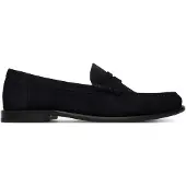 BOSS pour homme. 50563161 Mocassins Tevan marine (43), Cuir, Plat, Aucun, Casuel