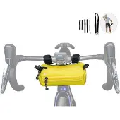 OEM Petit sac élastique jaune pour guidon de vélo