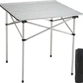 OEM Table pliante en aluminium 70 x 70 cm, résistante