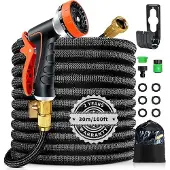 OEM Tuyau d'arrosage extensible de 30 m, flexible