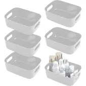 Markenlos 6 boîtes de rangement en plastique