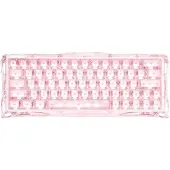 Gravastar Clavier de jeu magnétique à effet Hall Mercury V60 Crystal Rose