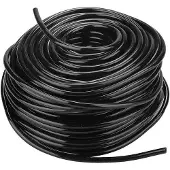 OEM Tuyau d'arrosage flexible en PVC noir, 50 m