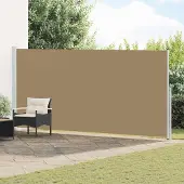 Syfax Store latéral rétractable 200 x 500 cm 100% polyester fer acier