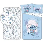 Disney Housse de couette Lilo & Stitch + drap-housse