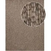 Tapis.fr Tapis d'intérieur & extérieur Venezia taupe 80x150 cm