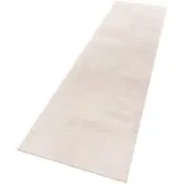 Tapis.fr Tapis moelleux Solina crème 80x300 cm