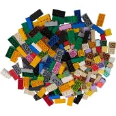 LEGO Assortiment de briques – 100 briques 2x4 et 100 briques 2x2 | Kit créatif classique