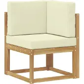 vidaXL Ensemble de salon de jardin 10 pièces, blanc et crème