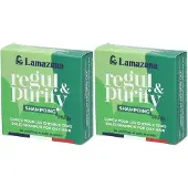 Lamazuna Regul & Purify Shampoing Solide 2x70 g Shampooing