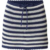 Gap Jupe bleu marine / blanc