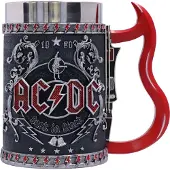 Ginza.se Acdc Tankard Back In Black Cup Multicolore
