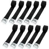 OEM Sangles courtes de 65 cm, noires, pour porte-vélos