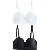 Next Soutien-gorge noir / blanc