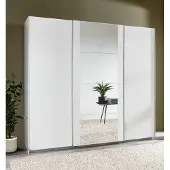 Wimex Armoire à portes coulissantes Bern, 270 cm, blanche