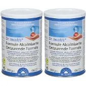 Dr. Jacob's Formule Alcalinisante 2x300 g Poudre