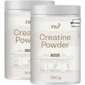 Nu3 Créatine 100 % CREAPURE 2x500 g Poudre