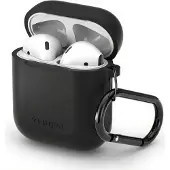 Spigen AirPods Étui en Silicone Noir