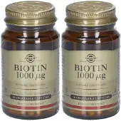 Solgar Biotine 1000 µg 2x50 pc(s) Capsule(S)