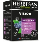 SuperDiet Herbesan Vision – Santé des yeux 60 pc(s) Comprimé(S)