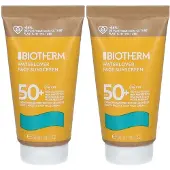 Biotherm WATERLOVER Crème Solaire Visage Anti-Âge SPF50+ 2x50 ml Crème