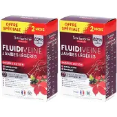 Santarome Fluidiveine Jambes Légères Circulation & Drainage 2x60 pc(s) Comprimé(S)