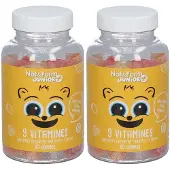 Nat & Form Ours + 9 vitamines 2x60 pc(s) Bonbon(S)