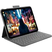 Logitech Slim Folio, clavier QWERTZ, allemand, 1,8 cm, 1 mm, Apple, Slim Folio pour iPad (A16) A16 Slim Folio pour iPad (10e génération) iPad (10e génération) Slim...