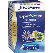 Juvamine Complément alimentaire pour le sommeil Expert'Nature Sommeil, 60 gélules