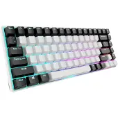 Sharkoon SKILLER SGK50 S3 clavier Gaming USB QWERTY Russe Blanc
