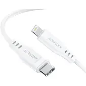 Acefast Cable C3-01 Lightning - Usb-C Pd 30W 3A 480Mb/S 1,2M - Biały