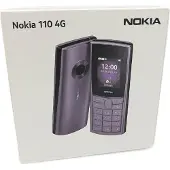 Nokia Téléphone portable 110 4G 2023 Dual Sim 1.8" Écran couleur Appareil photo (44.99)