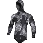 H.dessault By C4 Black Side 5 Mm Spearfishing Jacket Noir XL Homme