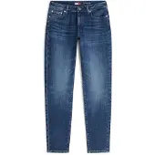 Tommy Hilfiger Jean 'Faded Whiskered Mid Rise Slim' bleu denim