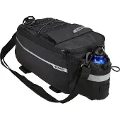 Relaxdays Sacoche de porte-bagages isolée Porte-bouteille étanche Support pour vélo