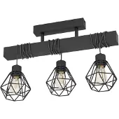 Eglo Lampe de plafond de campagne Townshend 5 3-lumière