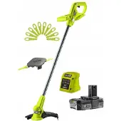 Ryobi Coupe-bordures sans fil 23cm 18V ONE+ + chargeur RY18LT23A